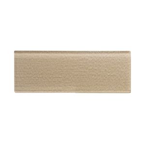 FREE SHIPPING - Linen Beige 4x12 Glass Subway