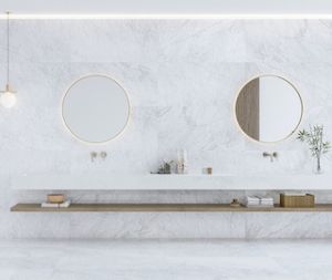 Carrara White Porcelain 12x24 Polished