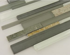 Modesto Interlocking Glass/Stone 8mm Blend