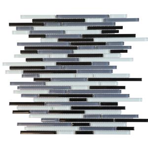 Harvest Moon 12x12 Interlocking Glass Blend Mosaic