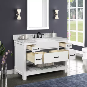 Farmington Blue 49" Vanity Combo (Sink + Countertop) All In One