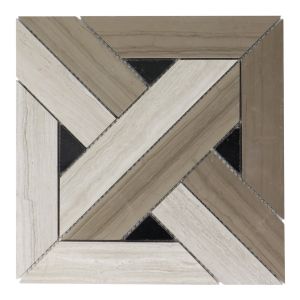 FREE SHIPPING - Arrow Weave 12x12 Mosaic