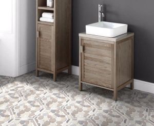 FREE SHIPPING - Genesis Honeycomb Halo Pebble Tile