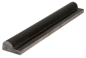 Black Absolute Rail Molding Polished
