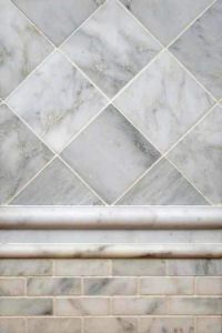 Arabescato Carrara Rail 1X2X12 Polished