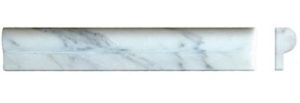 Arabescato Carrara Rail 1X2X12 Polished