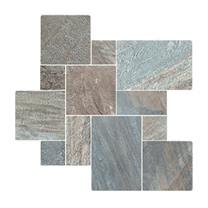 New Golden White 3CM Natural French Pattern Paver