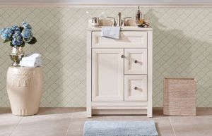 Antique White Arabesque