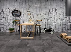 Vulkon Antracite 24x24 Porcelain Pavers
