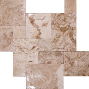 Crema Cappuccino French Pattern