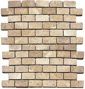 Chiaro Brick 1x2 Tumbled
