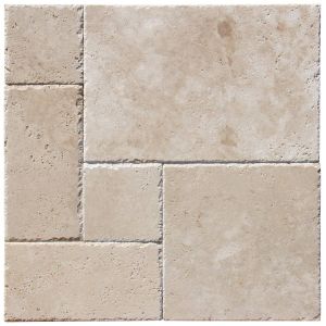 FREE SHIPPING - Tuscany Beige French Pattern Brushed & Chiseled