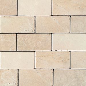 Crema Marfil 3X6 Tumbled