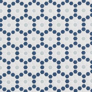 FREE SHIPPING - Dijon Coastal Geometro Recylcled Glass Mosaic Tile