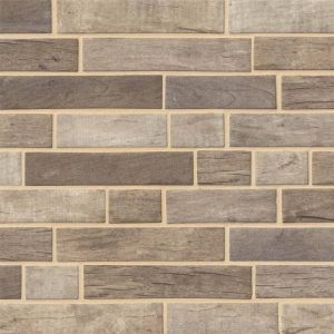Driftwood Glass Interlocking Mosaic Tile