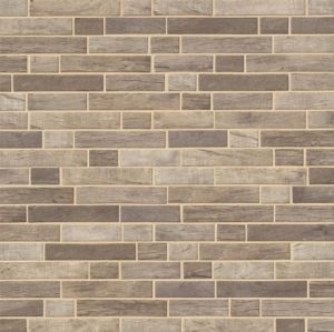 Driftwood Glass Interlocking Mosaic Tile