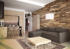 FREE SHIPPING - Linear Charm Dunsmuir 9x48 Wood Wall Tile