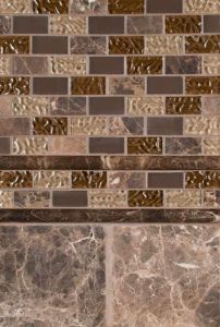 Emperador Dark Tumbled 4x4