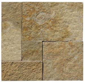French Vanilla 3cm French Pattern Limestone Paver