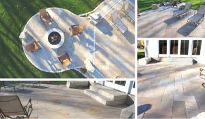French Vanilla 3cm French Pattern Limestone Paver