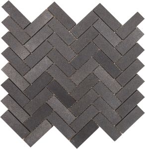 FREE SHIPPING - Basalt Gray 1x3 Honed Herringbone
