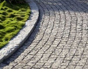 Ice Gray Granite 3.5" x 3.5" CobbleStone