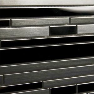 Stainless Steel 11.75x14 Interlocking Mosaic