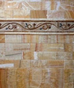 FREE SHIPPING - Honey Onyx 2x4 Subway Mosaic
