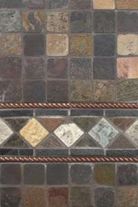 Aspen Slate 4x12 Tumbled Border