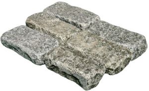 Impala Black Cobblestone Tumbled/Hand Cut Sides 4X8
