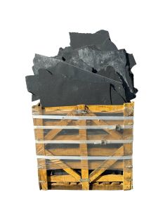 Random Natural Stone Flagstone - Lime Black Natural Stone