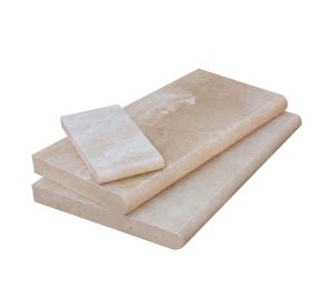 Tuscany Ivory 4x12 5CM Bullnosed Coping