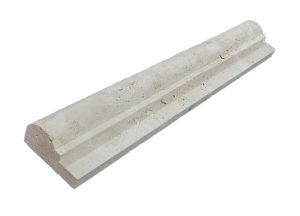 FREE SHIPPING -Tuscany Ivory Honed Chair Rail