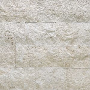 FREE SHIPPING - Tuscany Ivory Travertine Super Sized XL Split Face Veneer