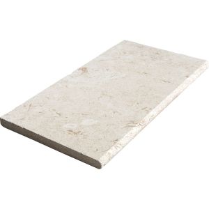 FREE SHIPPING - Fossil Limestone 12X24 3CM Pool Coping