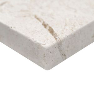 Mayra White 12x24 3CM Tumbled Pavers