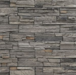 Denali Gray Concrete Mfd Ledger Stone Panel