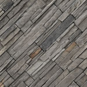 Denali Gray Concrete Mfd Ledger Stone Panel