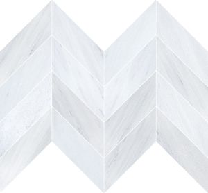 FREE SHIPPING - SOLTO WHITE 4X16 CHEVRON - HONED