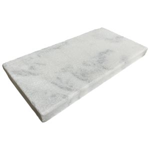 FREE SHIPPING - Kashmir White Marble 12x24 5CM Modern Coping