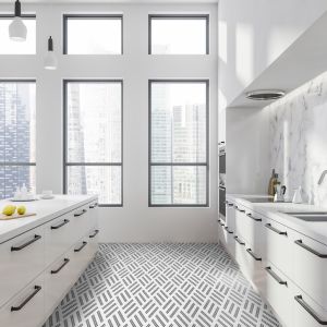 FREE SHIPPING - Missoni ZIP Geometro Recylcled Glass Mosaic Tile