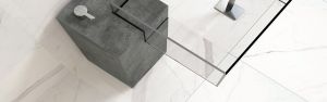 Bianco Calacatta 12x24 Polished Rectified Porcelain Tile