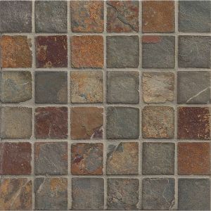 FREE SHIPPING - Multi Classic 2x2 Tumbled Mosaic
