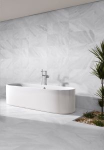 Adella Gris 18x18 Matte