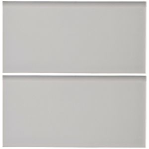 Domino Gray 3x6 Single Bullnose