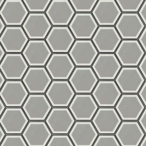 Hexley Hive 10" Hexagon Porcelain Tile 