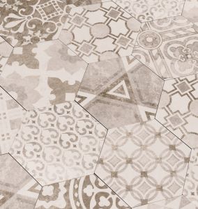Kenzzi Mixana 7x8 Hexagon Mosaic