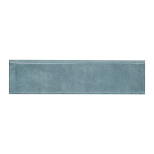 Renzo Denim 3x12 Glossy Bullnose Handcrafted Subway Tile