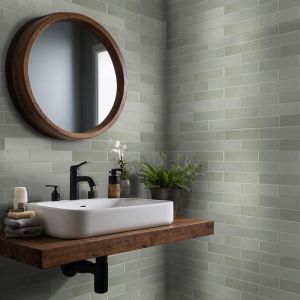 Renzo Jade 3x12 Glossy Handcrafted Subway Tile