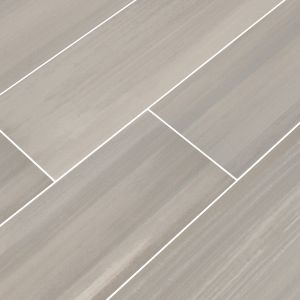 Watercolor Grigo Chevron Mosaic | Porcelain Tile